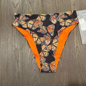 NWT Toluca Cora Midi+ Bikini Bottom Monarch Size 4X